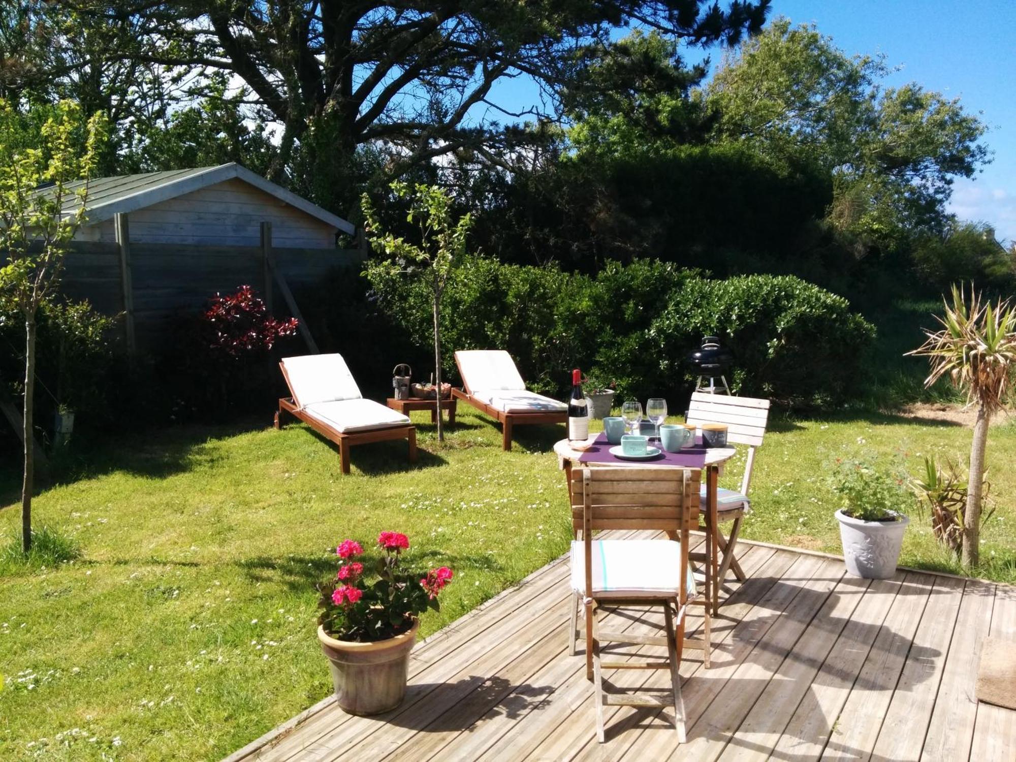 Cottage Maison Drogou O bien-être massage Porspoder Extérieur photo